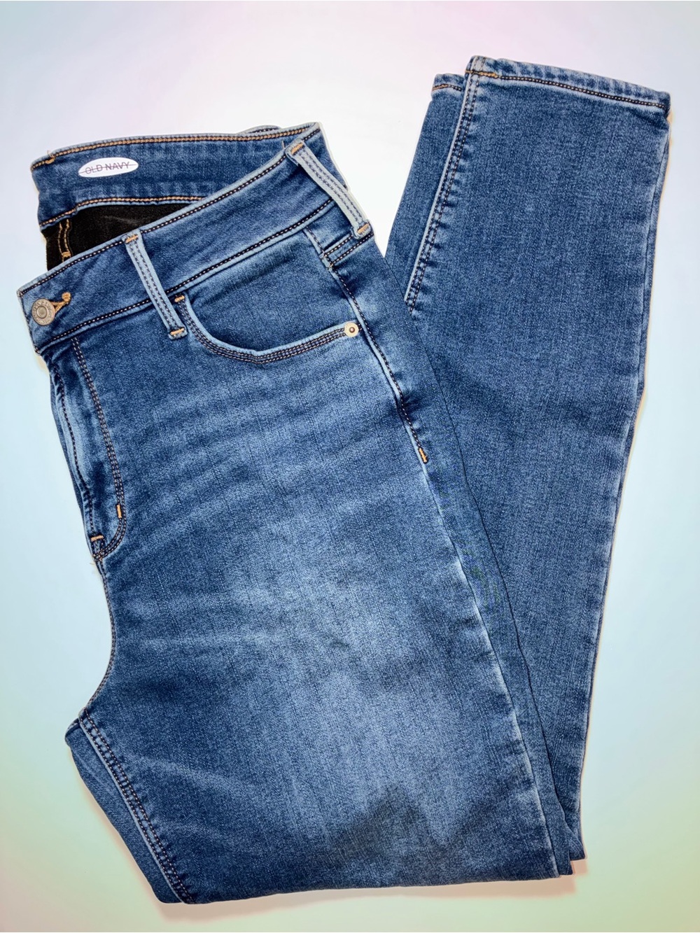 Old Navy Women's High Rise ROCKSTAR Skinny Jeans - Stretch Denim